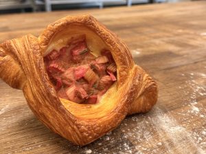 Rhubarb Rosemary Danish