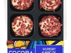 Raspberry & Marc de Champagne Truffles