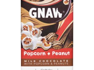 Popcorn and Peanut Milk Chocolate Bar