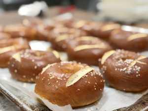 Pretzel Bagels - Half Dozen (Saturday Only)