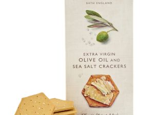 Extra Virgin Olive Oil & Sea Salt Crackers