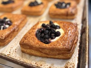 Saskatoon Cheesecake Danish