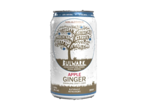 Bulwark N/A Apple Ginger Cider - 355ml