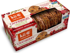 Kii Naturals Cranberry Pumpkin Seed Crisps