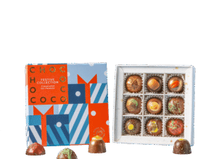 Chococo 9 Piece Festive Chocolate Selection Box