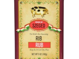 Szegedi Paprika Rib Spice Rub (Tin)