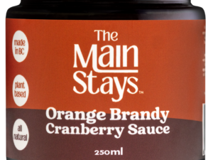 The Mainstay's Orange Brandy Cranberry Sauce